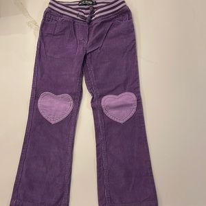 Mini Boden- Girls size 7, corduroy, purple